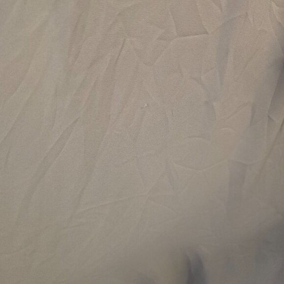 Show Me Your MuMu Small Gray Blue Caitlin Chiffon Party Bridal Ruffle Dress Smal - Picture 13 of 16